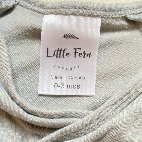 Little Fern Apparel | 0-3m Knotted Gown - Picture 3 of 3
